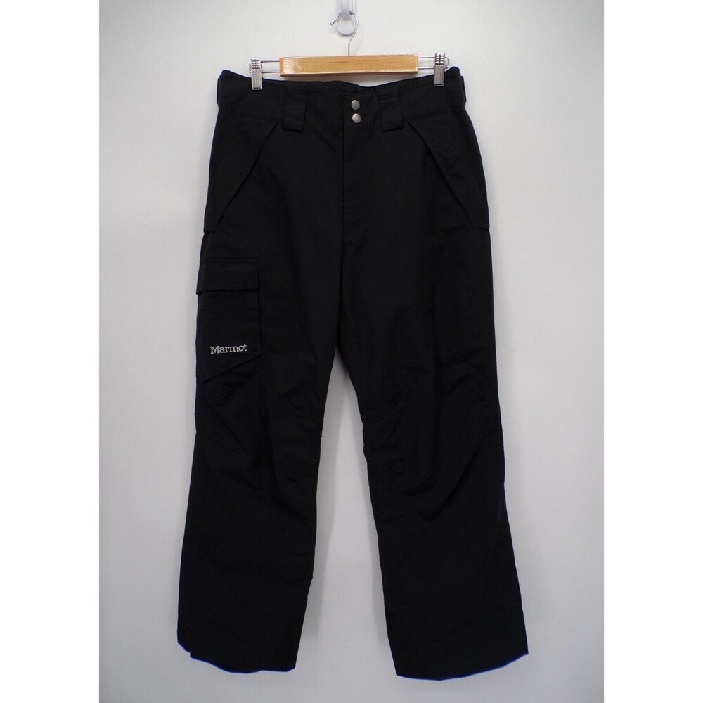 Marmot Men's Motion Snow Shell Pants Black Skiing Snowboarding Size Medium